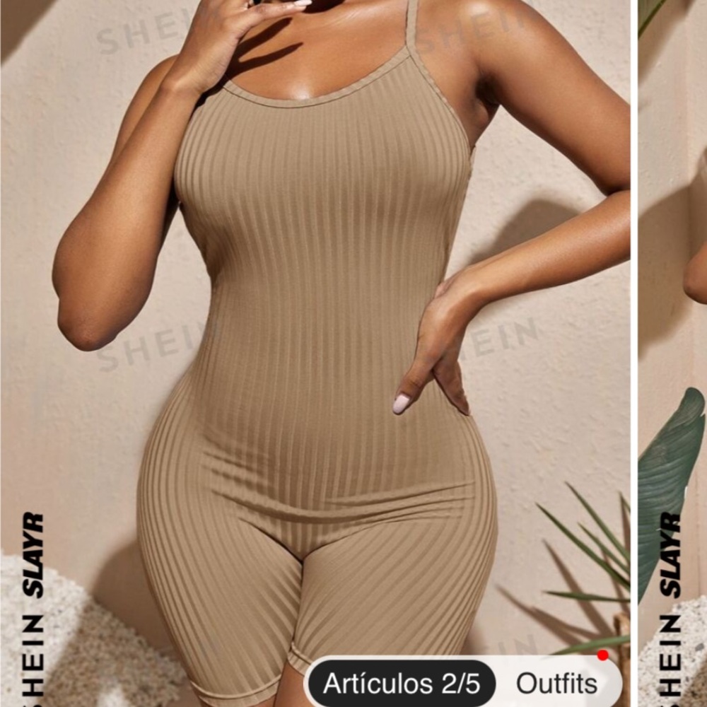 Open-back romper